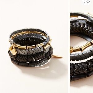 Anthropologie David Aubrey Xina Beaded Bracelet